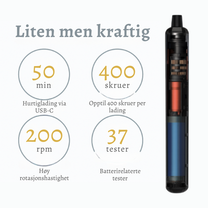 FixPro™ – Elektrisk Skrutrekker 68-i-1
